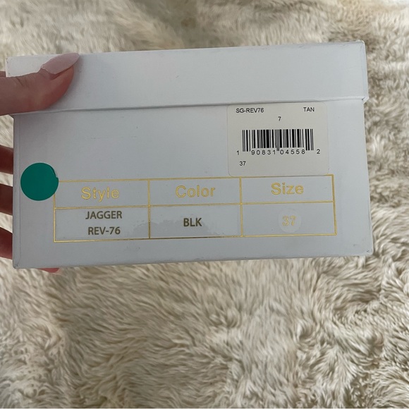 RAYE Jagger Black Suede Mule Flats - Picture 4 of 5